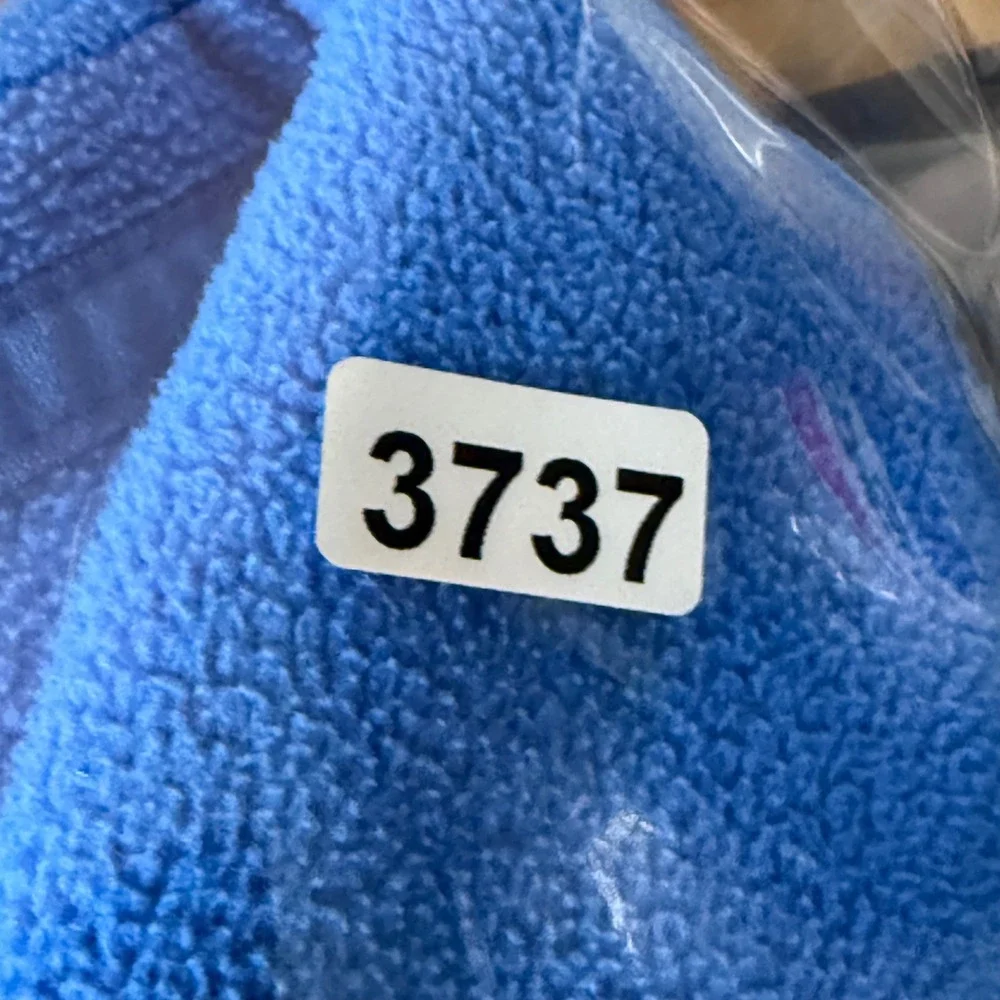 The North‎ Face Pullover Fleece Quarter Zip Polartec Classic Blue Mens L READ